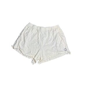 THINGS BETWEEN Cream‎ Smiley Face Lounge Shorts Size M